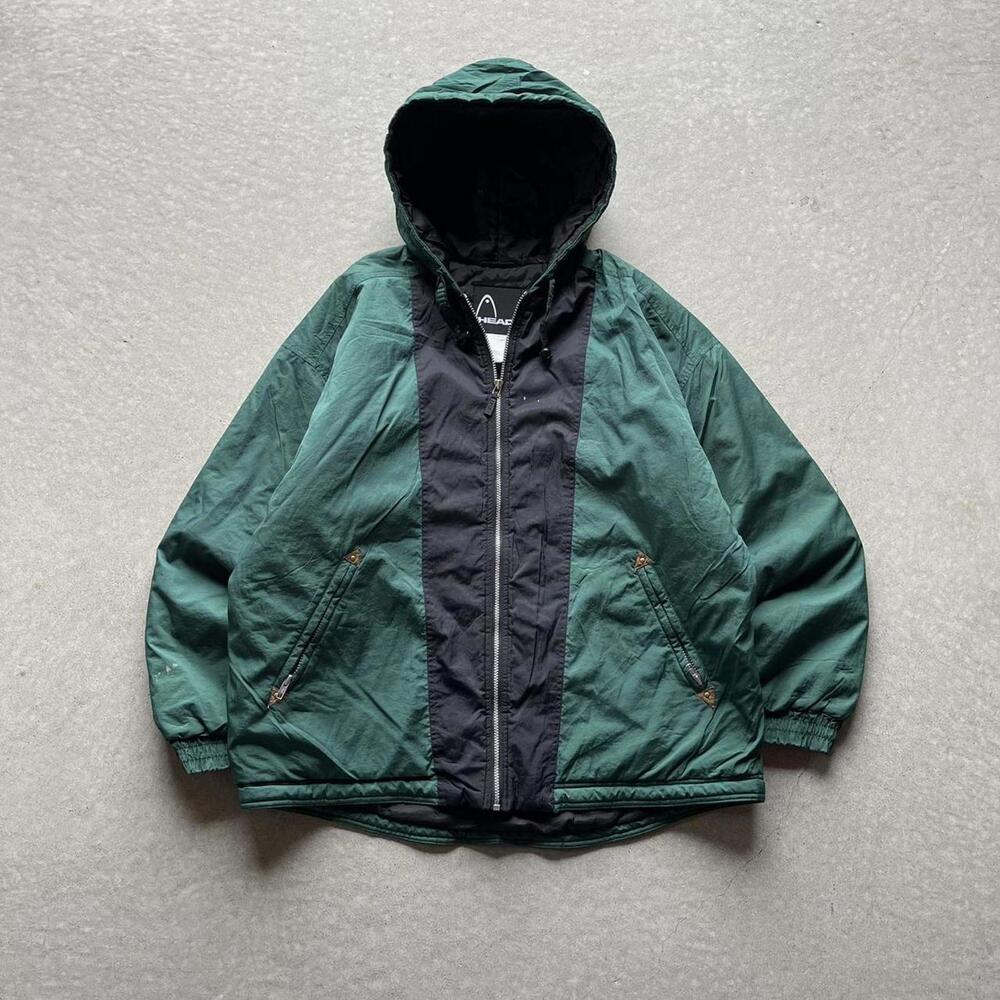 Vintage 90s Head Colorblock Hooded Ski Jacket